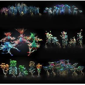 Avatar Tree Animated Pack 30 3D
